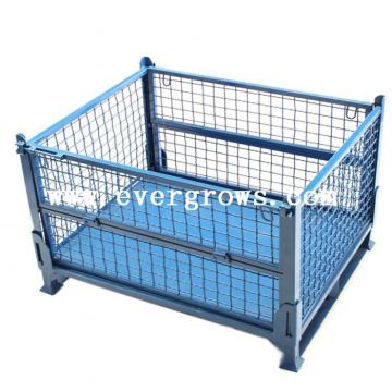 Foldable Steel Wire Mesh Pallet Box