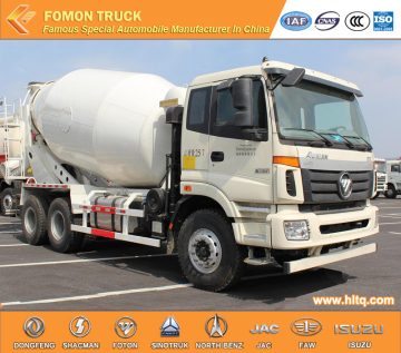 FOTON brand truck concrete mixer euro4 emission