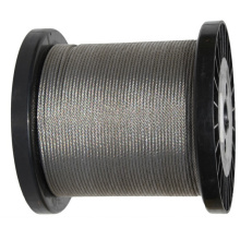 4mm AISI304 Cáp bằng thép không gỉ 7x7 Strands Construction