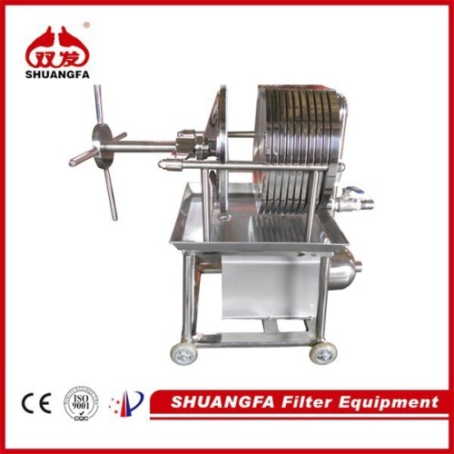 Stainless Steel Wine Filter Machine, High Filtration Accuracy Oil Filter Machine