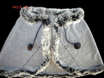 Unique design wool tippet