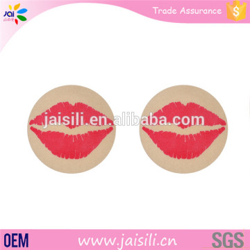 Sexy Silicone Gel Fill Silicone Red and White Nipple Pasties Cover