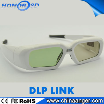 New come Rechargeable 1080p 3d video glasses active shutter bluetooth type