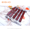 EISHO木製スカートパンツクリップ付きハンガー