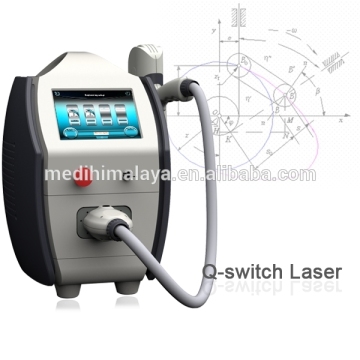Mini ND YAG Laser Tattoo Removal Machine For Eliminating Spot / Freckle / Pigment Age Spot Removing                        
                                                Quality Assured