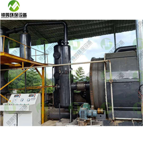 Zhongming Beston Continuous Pyrolysis Process Machine zum Recyceln von Kunststoff