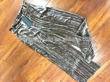 zara 2017 hot sale ice flower velvet design for plants or dress