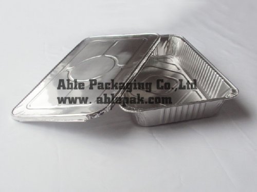 aluminum full size container for food with lids