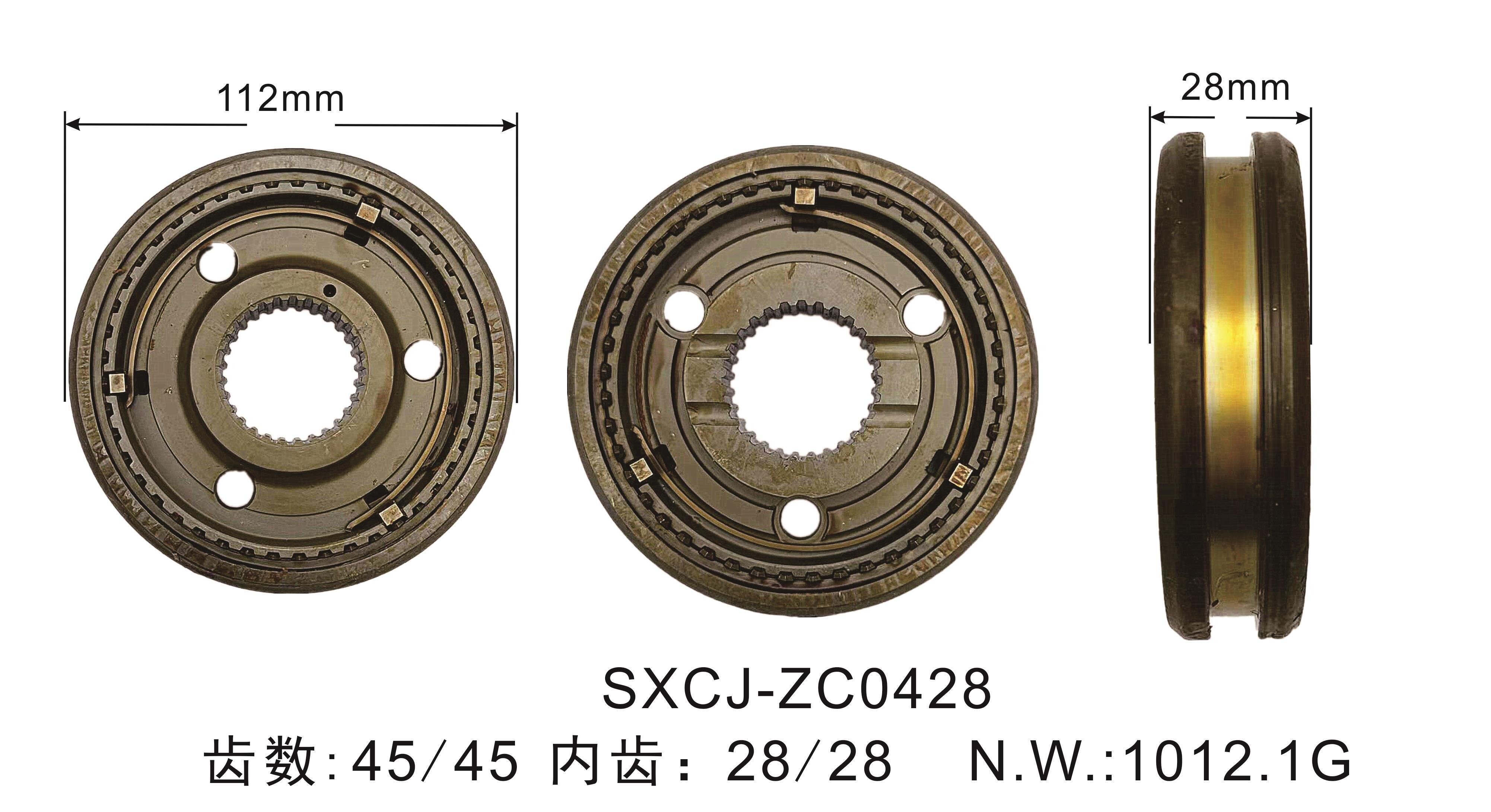 حلقة Synchronizer لقطع الأجزاء التلقائية لـ ISUZU OEM 8-97188-800-0