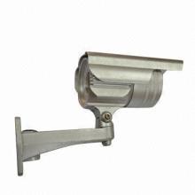 Die-cast NC lathed security camera holder, surface is painted, color is optional, ADC12, ADC3