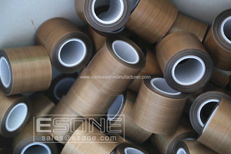 Non-stick PTFE adhesive fabric for sealing machine