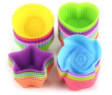 Reusable Silicone Cupcake Molds