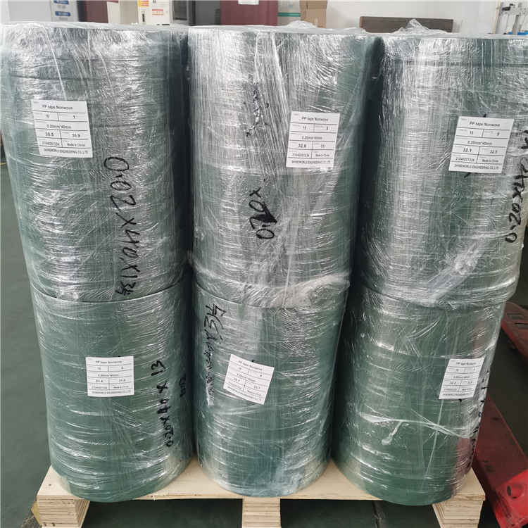 wholesale High Strength non-woven fabric fiber tape insulation filler and wrapping for cable