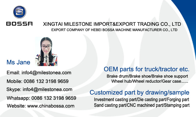 Manufacture truck axle parts brake drum 0310990030