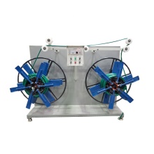Double Disk Winder Plastic Pipe Coiler Winder Machine