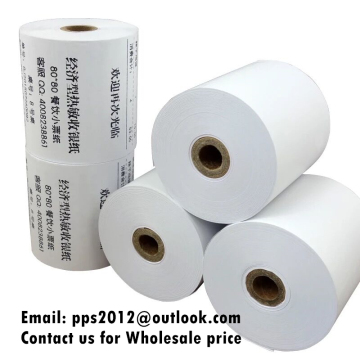 Thermal Paper 80mm x 80mm, 50 Rolls, ECO type, Cash register Paper Till Roll 80x80