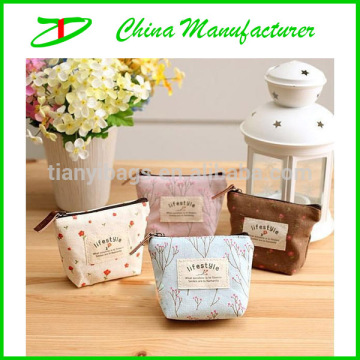 pastorable fabric art coin purse key holder