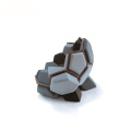 Almofadas angulares removíveis removíveis de modela Poltrona de quartzo removível