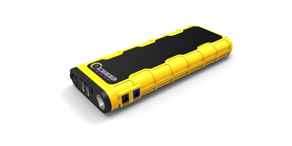 multi-function jump starter with SOS light, mobile phone charge