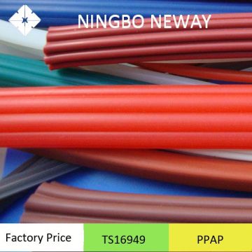 TS16949 car rubber ribbed hose