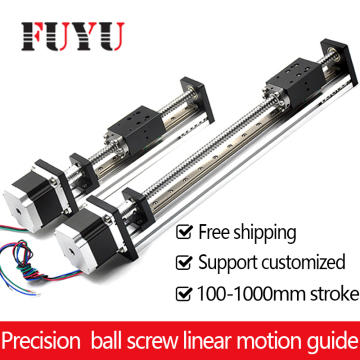 Ball screw precision linear guide rail Customized length