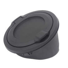 Black Gas Fuel Tank Cap Cover Accessory for Jeep Wrangler JL2018-2022