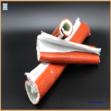 fire sleeve with hook and loop tapes