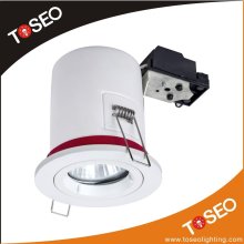 aluminiumn recessed led fire rated light downlighter