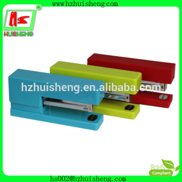 fashion colorful plastic personalized stapler for office use