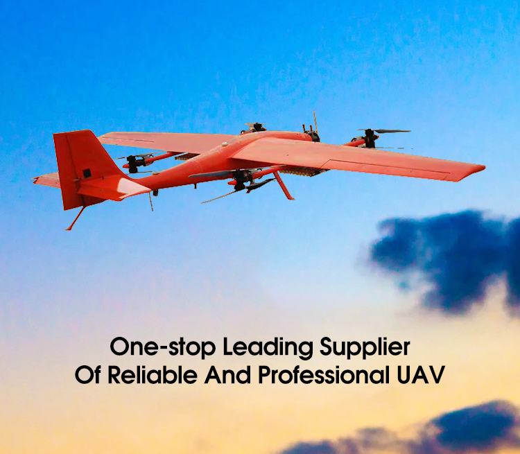 180P Fixed wing Long distance Industrial Drone for Inspection Survey Mapping Vtol drone UAV