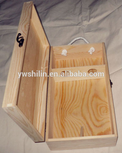 cheap wooden wine boxes / wooden wine boxes for sale/ custom wooden wine gift box