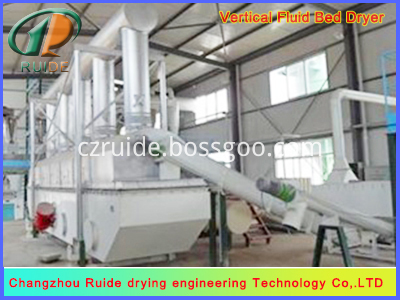 Fluid bed dryer for borax
