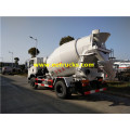 4000L 5ton دفاك اسمنت خلاط شاحنات