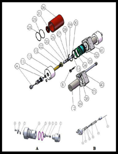 KMT waterjet spare parts KMT water jet spare parts