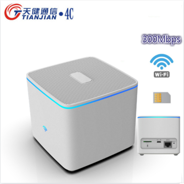 Unlock/Wireless/Outdoor 300M Broadband Network Vpn Router 4G SIM Card Data Wifi LTE Wi-Fi Mobile Hotspot RJ45 WAN/LAN CPE Modem