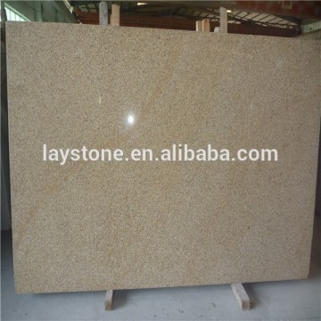 China yellow surface polished g682 granite slab