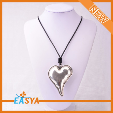 Couples Breakable Heart Pendant Necklace Heart Locket Necklace Heart Necklace