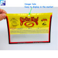 Zipper soft plastic lures bait packaging fishing bag