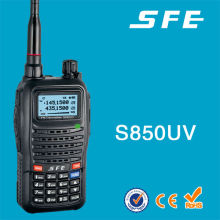 SFE S850UV 5W Dual Band UHF VHF FM Transceiver