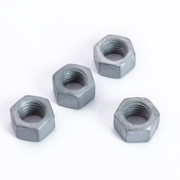 Hot dip galvanized nut hexagonal screw