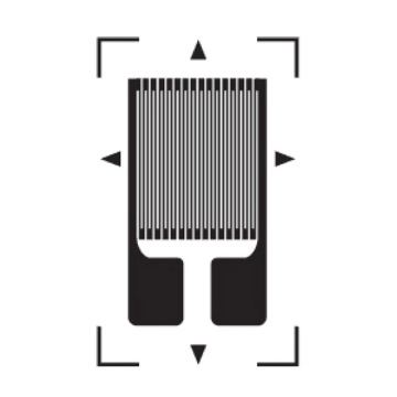 Metal foil strain gauge sensor