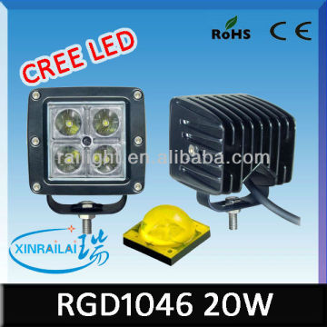 cree led auto fog lamp waterproof ip68 RGD1046 fog lamps for ford fiesta