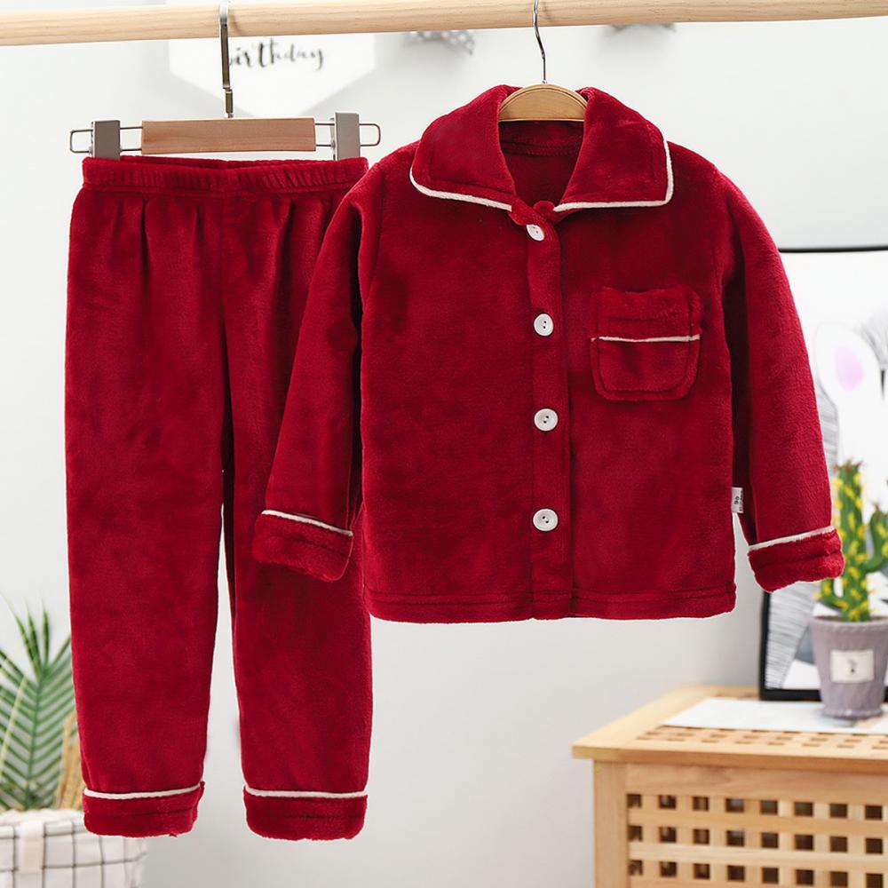 Boys Coral Fleece Pajama 