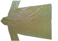 PE Green disposable Plastic Raincoats