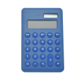 8 Digit Colorful Pocket Calculator dengan Round Key