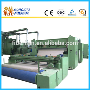 Needle punched carpet making machine