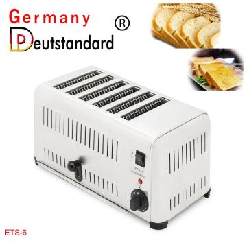 6 Scheiben Brot Toaster Maschine mit CE