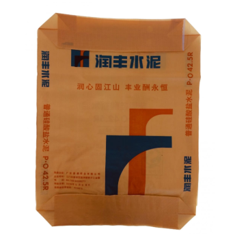 Plastic woven cement bag