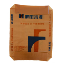 Plastic woven cement bag