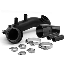 Aluminum Replacement Charge Pipe with HKS BOV Flange for BMW N54 E82 E88 135i 335i 225is E90 E92